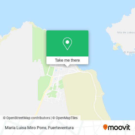 María Luisa Miro Pons map