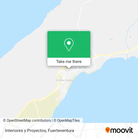 Interiores y Proyectos map