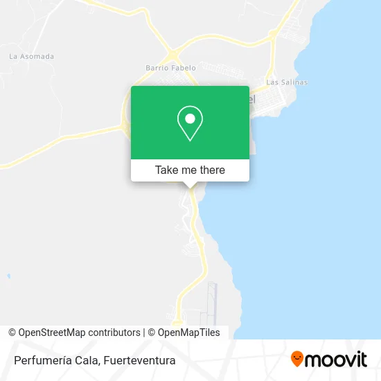 Perfumería Cala map