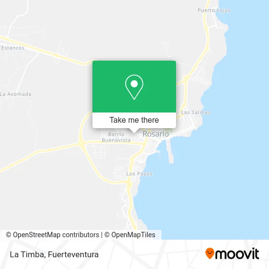 La Timba map