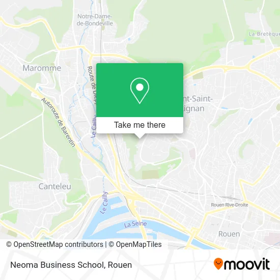 Neoma Business School map