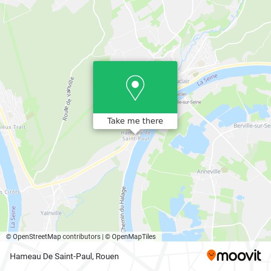 Hameau De Saint-Paul map