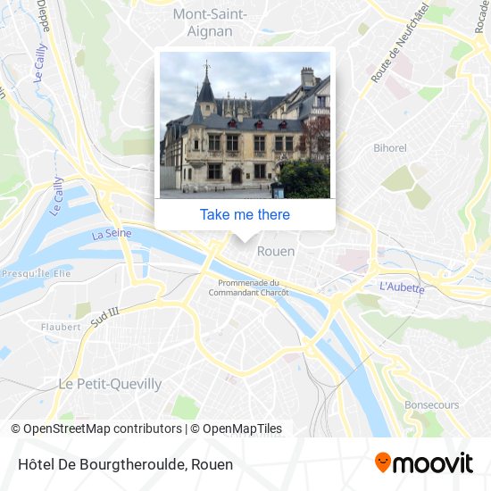 Mapa Hôtel De Bourgtheroulde