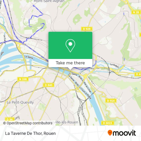 La Taverne De Thor map