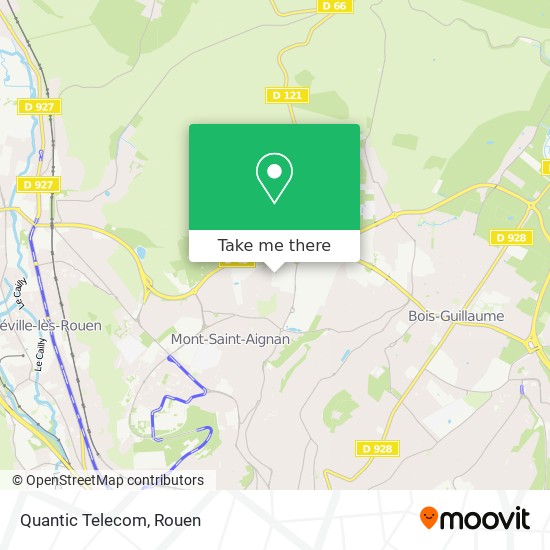 Quantic Telecom map