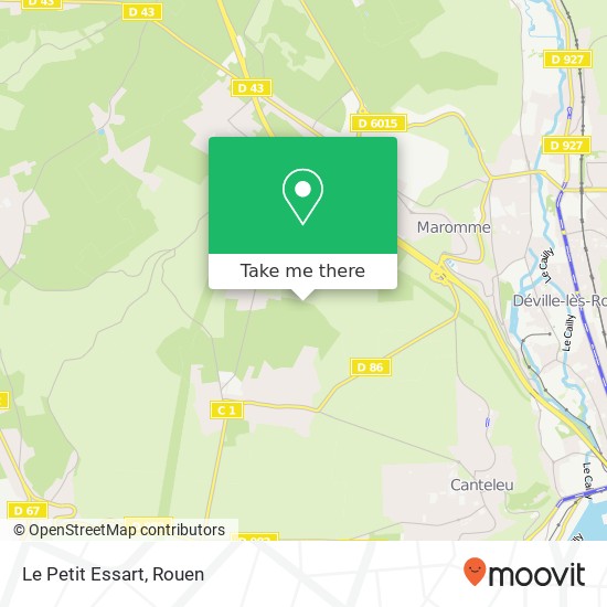 Le Petit Essart map