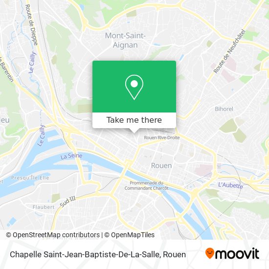 Mapa Chapelle Saint-Jean-Baptiste-De-La-Salle