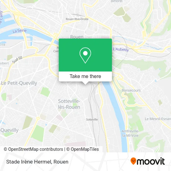 Stade Irène Hermel map