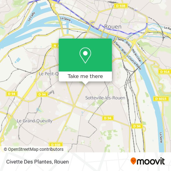 Mapa Civette Des Plantes