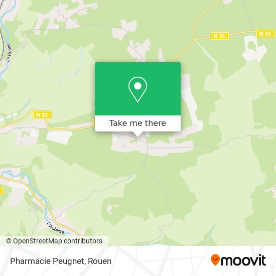 Pharmacie Peugnet map