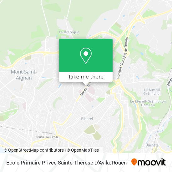École Primaire Privée Sainte-Thérèse D'Avila map