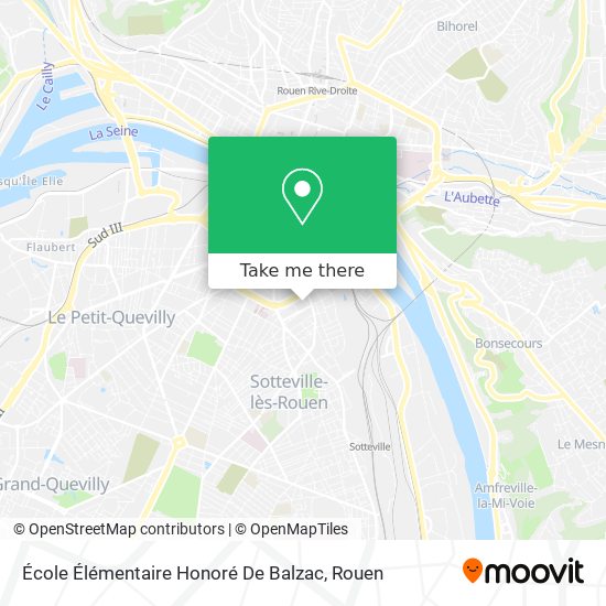 École Élémentaire Honoré De Balzac map