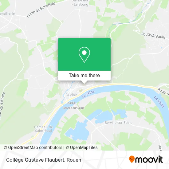 Collège Gustave Flaubert map