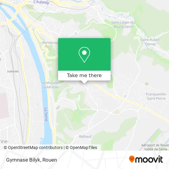Gymnase Bilyk map