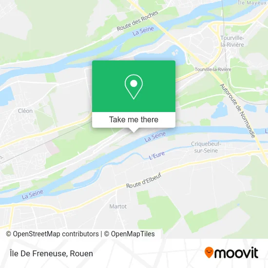 Île De Freneuse map