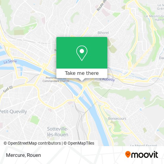 Mercure map