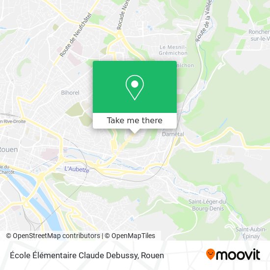 École Élémentaire Claude Debussy map