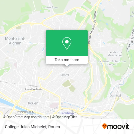 Collège Jules Michelet map