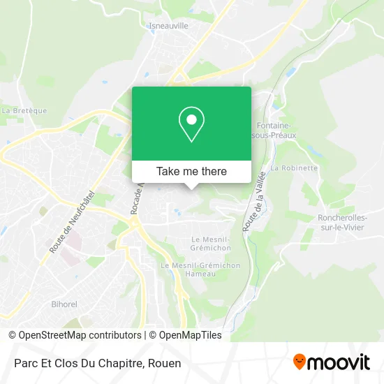 Parc Et Clos Du Chapitre map