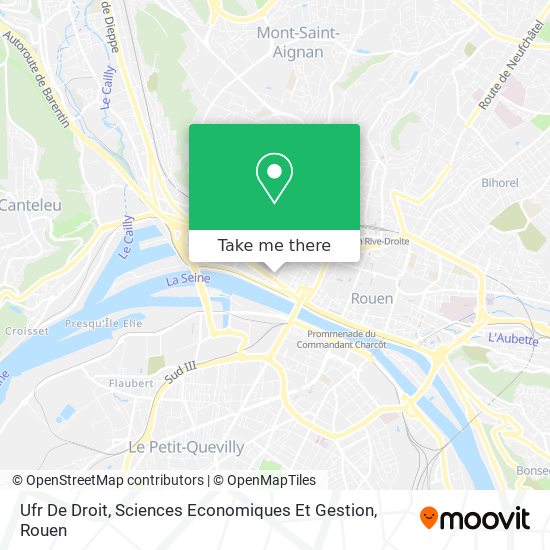 Ufr De Droit, Sciences Economiques Et Gestion map