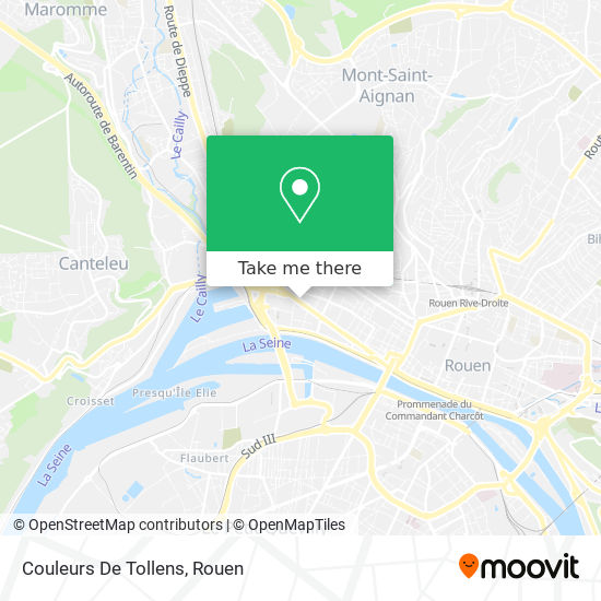 Couleurs De Tollens map