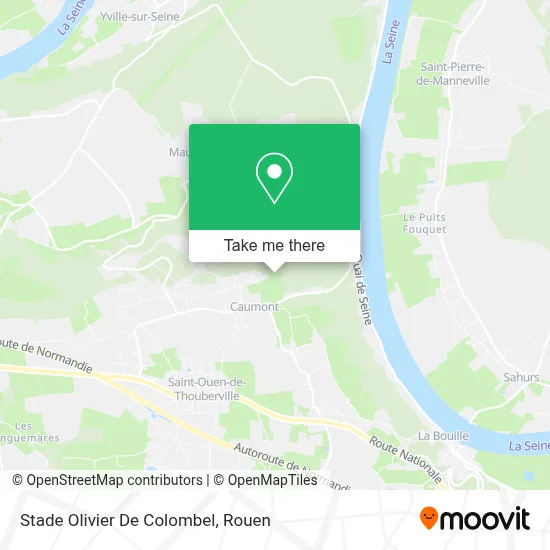 Stade Olivier De Colombel map