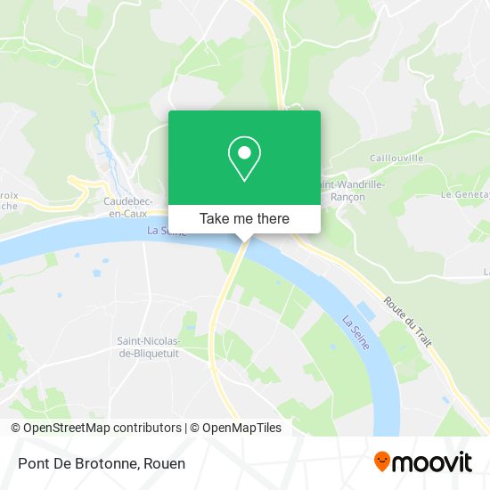 Pont De Brotonne map