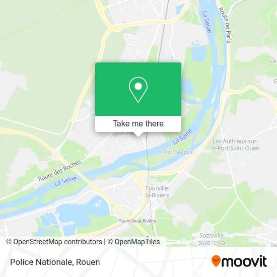 Police Nationale map