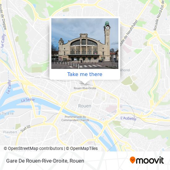 Gare De Rouen-Rive-Droite map
