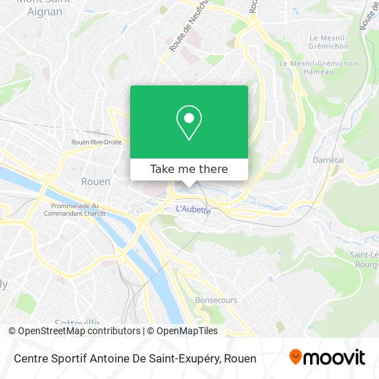 Centre Sportif Antoine De Saint-Exupéry map