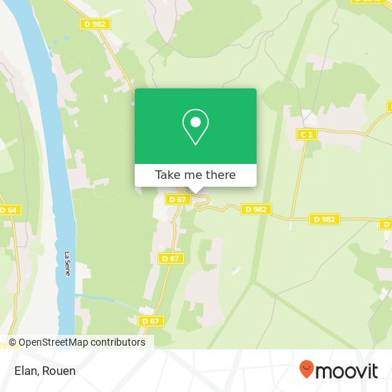 Elan map