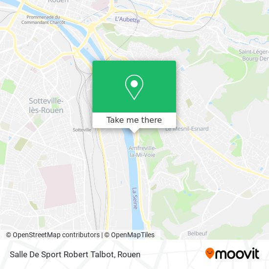 Salle De Sport Robert Talbot map