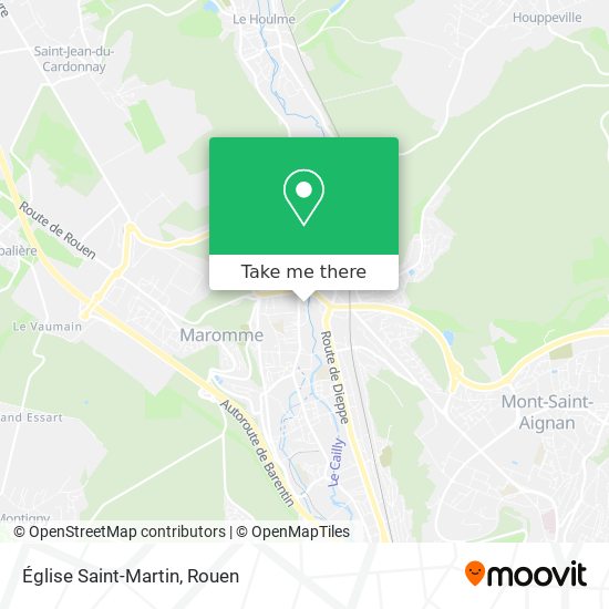 Église Saint-Martin map