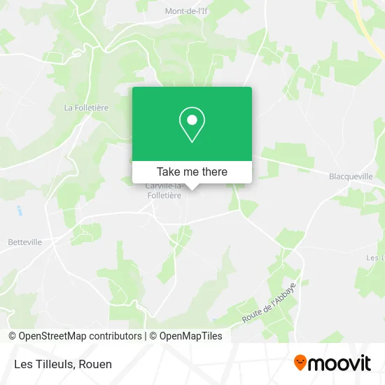 Les Tilleuls map