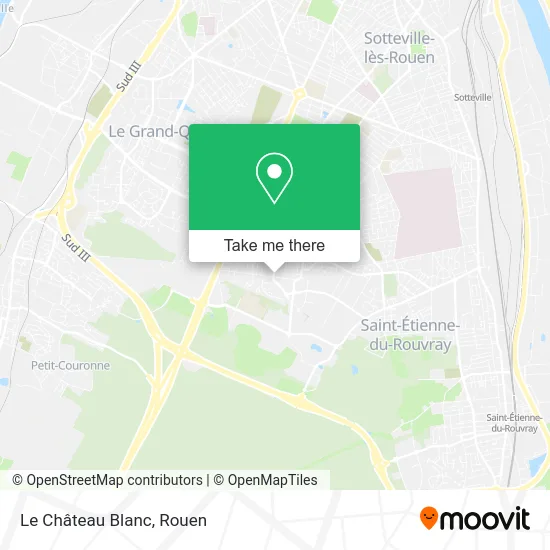 Le Château Blanc map