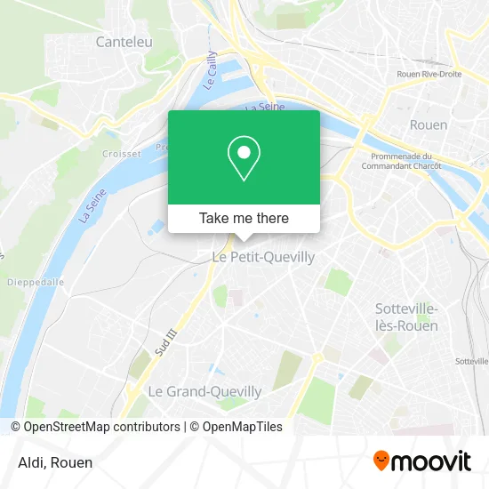 Aldi map