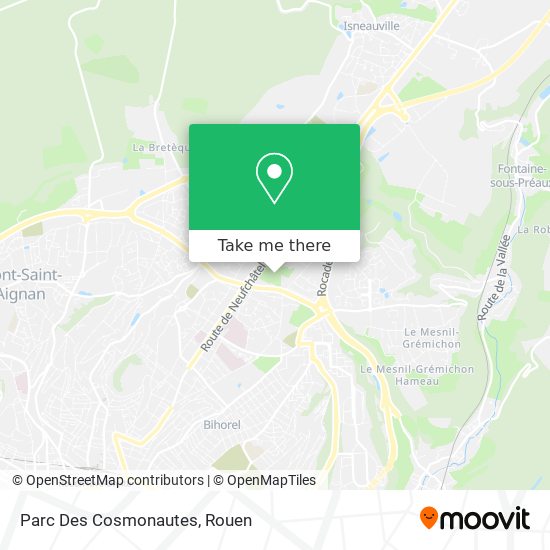 Parc Des Cosmonautes map