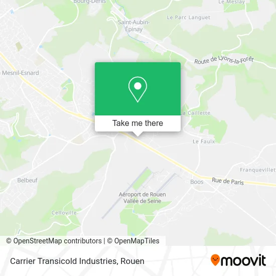 Carrier Transicold Industries map