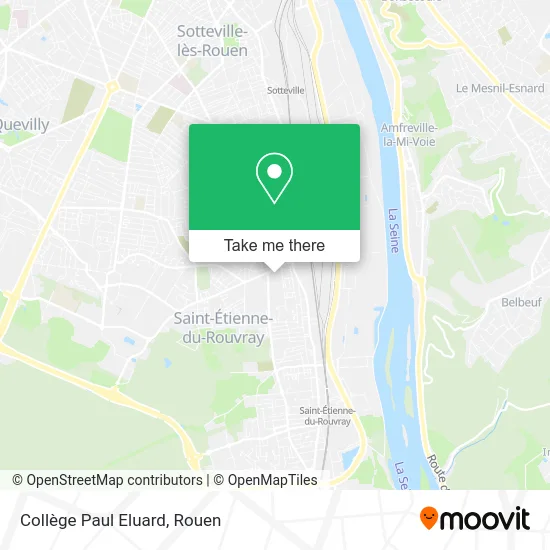 Collège Paul Eluard map