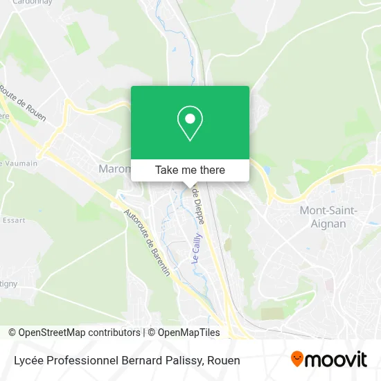 Lycée Professionnel Bernard Palissy map