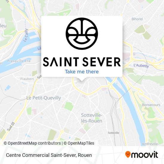 Centre Commercial Saint-Sever map