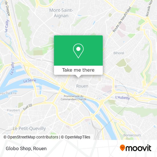 Globo Shop map