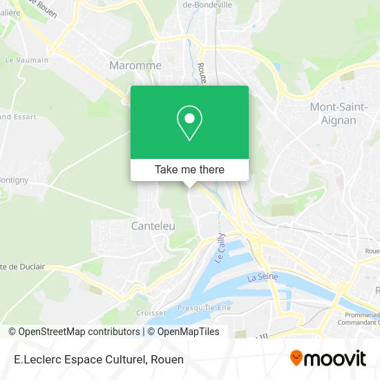 E.Leclerc Espace Culturel map