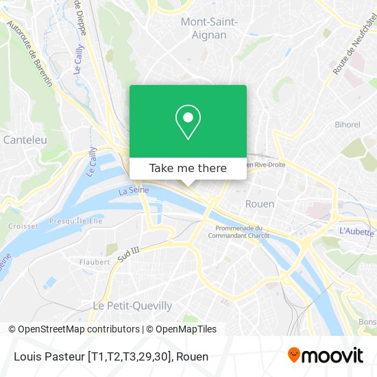 Mapa Louis Pasteur [T1,T2,T3,29,30]