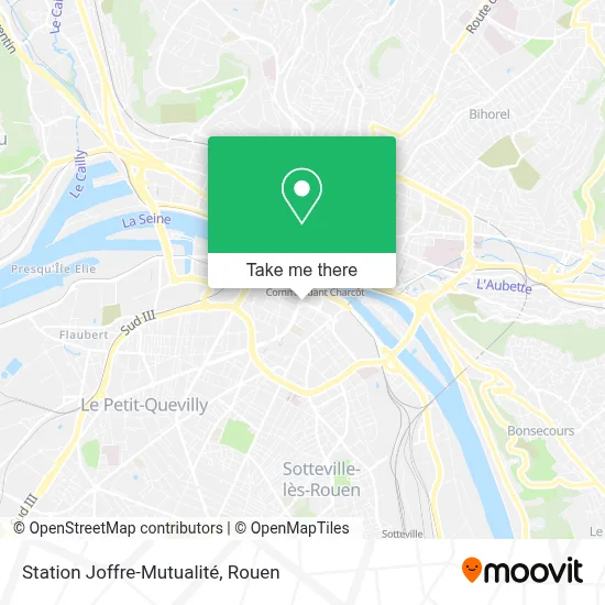 Station Joffre-Mutualité map