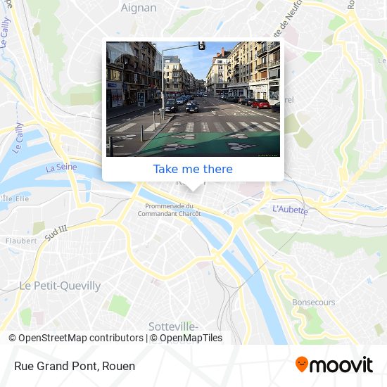 Mapa Rue Grand Pont