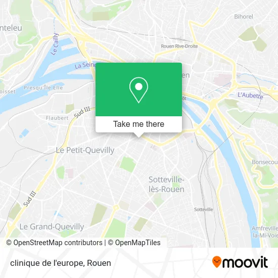 clinique de l'europe map