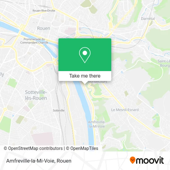 Amfreville-la-Mi-Voie map