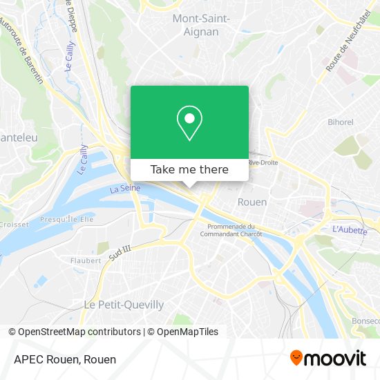 APEC Rouen map