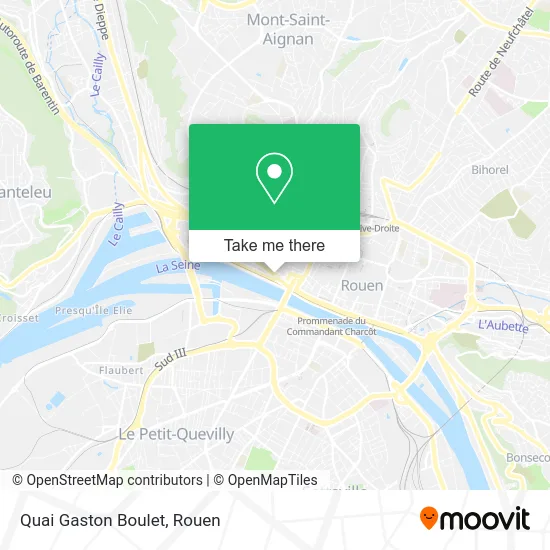 Quai Gaston Boulet map